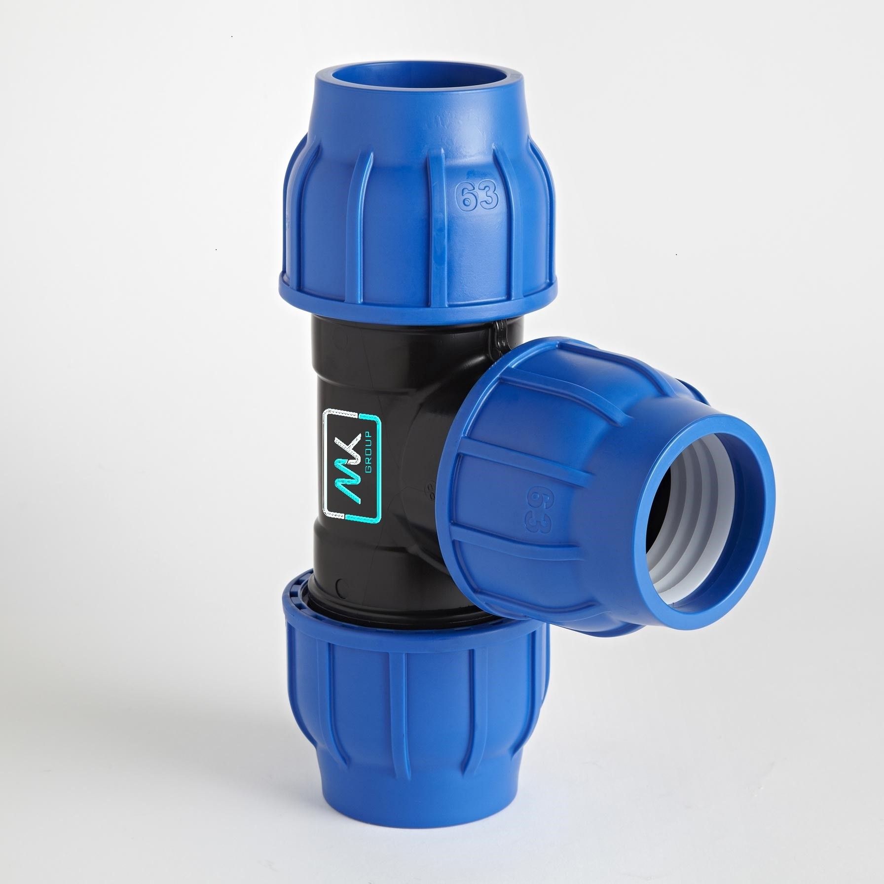 PP COMPRESSION FITTINGS TEE
