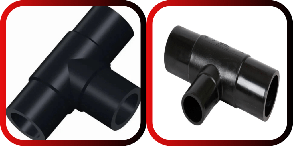 HDPE Spigot Reducing Tee Manufacturer