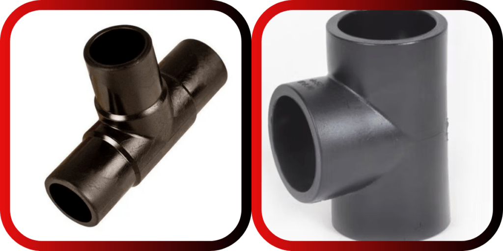 HDPE Spigot Reducing Tee Manufacturer